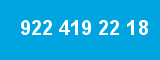 922 419 22 18